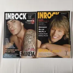 INROCK 音楽雑誌 2004年11月 2005年1月 2冊セット