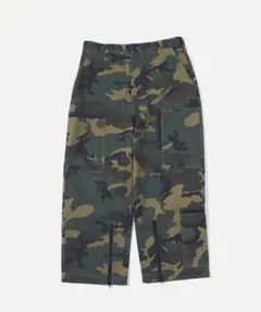 迷彩 カーゴパンツ 4ポケット　クーキー