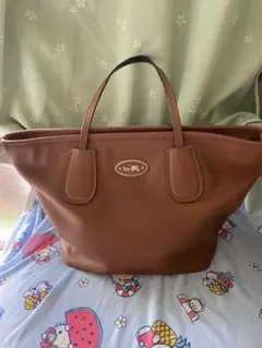 COACH トートバッグ ブラウン レザーのサムネイル