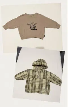 長袖Tシャツ　トレーナー　2点セット