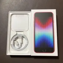 iPhone SE 第3世代　空箱　ケーブル