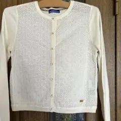 BURBERRY BLUE LABEL レースカーディガン ホワイト 38のサムネイル