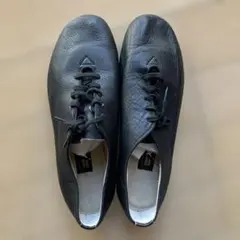 Luigi ブラック ジャズシューズ 本革　日本製 23.5
