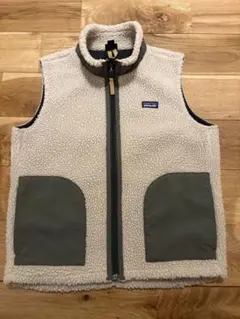 patagonia フリースベスト キッズL