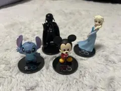 ディズニー フィギュア 100周年記念 ガチャ4体セット