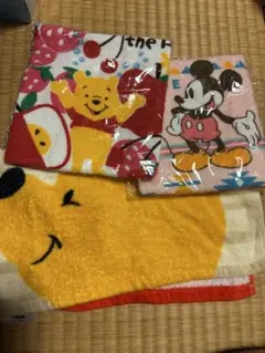 第一生命　ディズニーキャラクタータオル