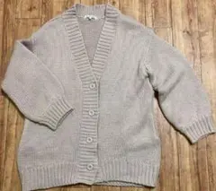 GLOBAL WORK カーディガン　ベージュ　Ｌ