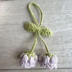 すずらんストラップ ハンドメイド