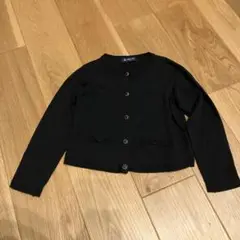 COMME CA ANGEL ブラックカーディガン サイズ120