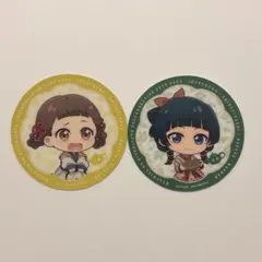 薬屋のひとりごと　コラボカフェ　コースター2枚セット　猫猫 小蘭