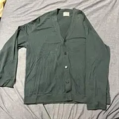 緑　カーディガン　ユナイテッドアローズ グリーンレーベルリラクシング