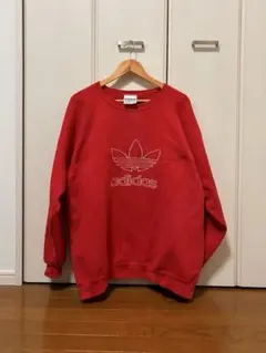adidas originals トレーナー 赤