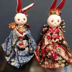 みっふぃーおやつ堂 ちりめん絵馬 2点セット - メルカリ