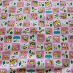 サンリオ けろけろけろっぴ オックス生地110×50cm2018年製/コマP