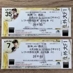 2026年最新】阪神タイガースファン感謝デーチケットの人気アイテム
