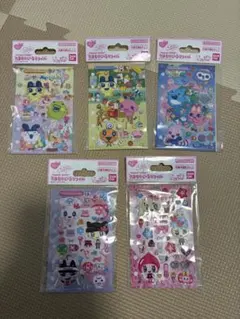 （値下げ　正規品）たまごっち　たまもりしーる　リフィル　5枚セット