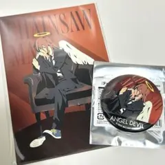 チェンソーマン　チェンソーマンプラザ　ロフト　缶バッジ　ノベルティ　天使の悪魔