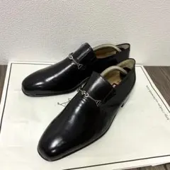 アルティオリ ARTIOLI 27cm 81/2レザー スエード 革靴 ブラック