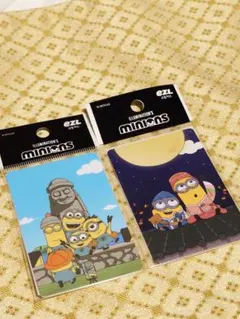 【新品未使用】韓国 交通系ICカード EZL 地下鉄 ミニオンTマネー２個セット