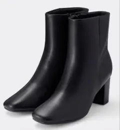 GU ファインフィットスクエアヒールブーツ+E Mサイズ