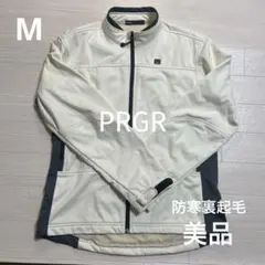 美品 プロギア PRGR メンズ ゴルフ 防寒 裏起毛 ジャケット サイズM