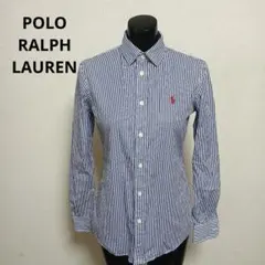POLO RALPH LAUREN ストライプ 長袖シャツ 155/84Aのサムネイル