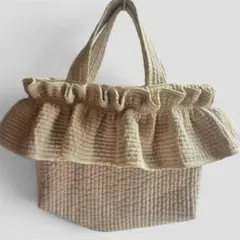 新品 フリル付きヌビバッグ ショルダータイプ 韓国 ヌビバッグ 