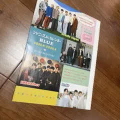 ジャニーズJr.カレンダー BLUE ステッカー ピンナップ 切り抜き
