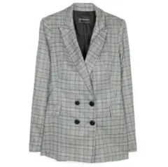 ZARA グレンチェック セットアップ ジャケット パンツ