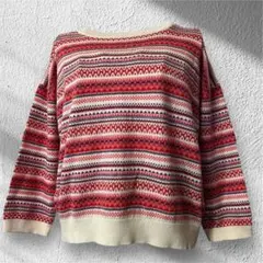 最終お値引きNATURAL BEAUTY BASIC ノルディック ニット