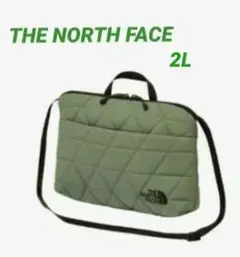【新品未使用品】ノースフェイス ジオフェイスポーチ BI バークミスト 　2L