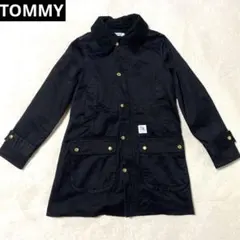 ✨大人気アイテム✨ TOMMY カバーオール　コート　チェック　サイズM 黒