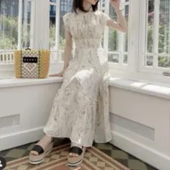 ロングワンピース　snidel ノースリーブ