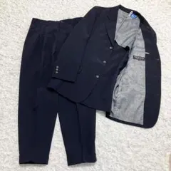 【AD1998】コムデギャルソンオムプリュス　セットアップ　ウール　黒　M