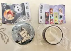 【早い者勝ち‼️】呪術廻戦　渋谷事変　くら寿司コラボ　真人缶バッジ　マステ　セット
