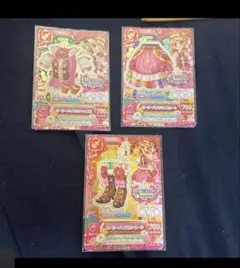 アイカツ ガーリーパイピングドレス・ブーツセットプレミアム新品未使用