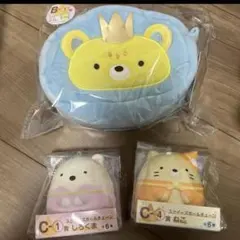 すみっコぐらしのB-1賞、C-1賞、C-4賞