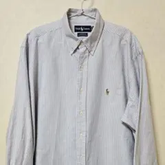 Yarmouth ラルフローレン ストライプシャツ Ralph ボタンダウン