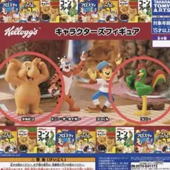 【新品】ケロッグ キャラクターズフィギュア　メルビン　コニー　Kelloggs