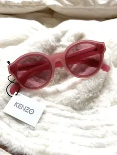 美品‼︎KENZO ピンク ラウンドサングラスのサムネイル