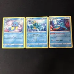 英語版　ポケモンカード　ノーマル3枚セット　タッツー進化ライン