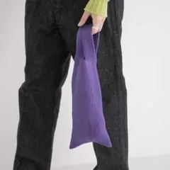 A. ROEGE HOVE ニットバッグ パープル