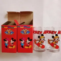 レトロ ミッキーマウス グラスセット