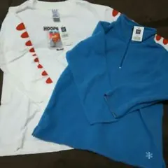 新品GAP KIDS 2枚セット(ロンTとフリース)