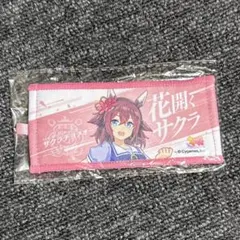 ウマ娘　リアルガチャ 公式ミニ応援タオル サクラチヨノオーのサムネイル