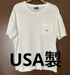 USA製 POLO RALPH LAUREN ラルフローレン　ポケットTシャツ