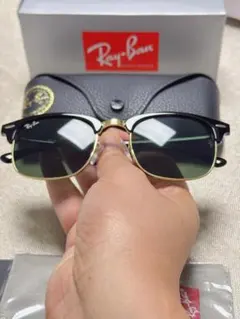 Ray-Ban RB3016ブラック/ゴールド サングラス