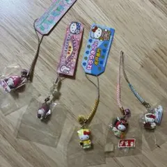 ハローキティ ストラップ 5個セット
