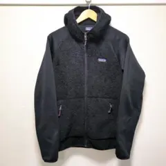 patagonia パタゴニア フリースジャケット ボア 黒 M