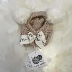 クレイジーブー　新品　ペット帽子　ピンク